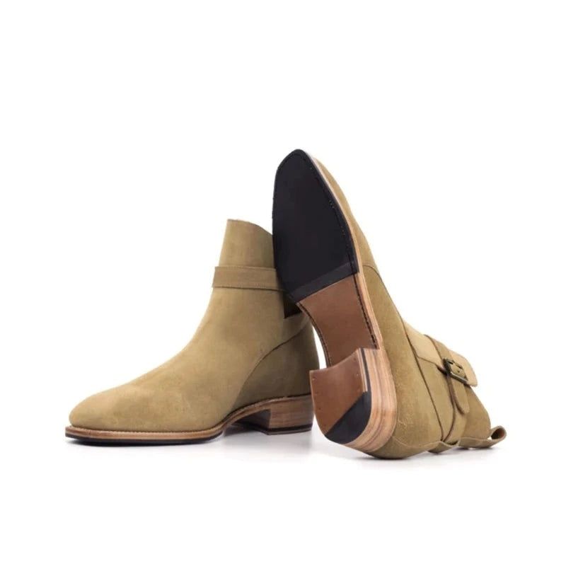 Chelsea Camel Heren Laarzen Schoenen Werk Fluwelen Schoen Designer Voor Origineel - Kameel Voeg Fluweel Toe