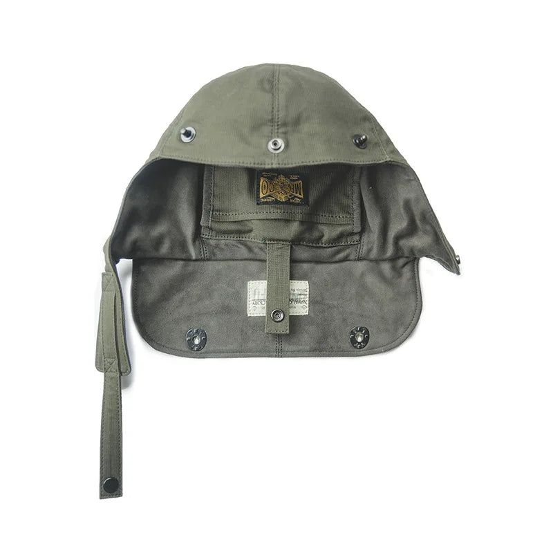 Retro Deck Herentassen Militaire Canvas Messenger Crossbody Borst Heuptas Hoeden Schouderriemtas - Groente