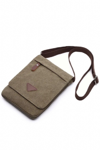 Stevige Messenger Crossbody-tassen Van Sterke Stof In Vintage-stijl