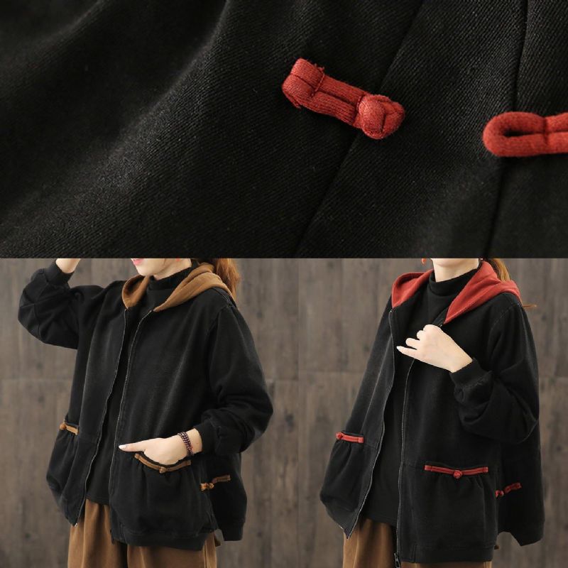 Italiaanse Trenchcoat Met Ritssluiting Rode Tuniekjassen - Rood