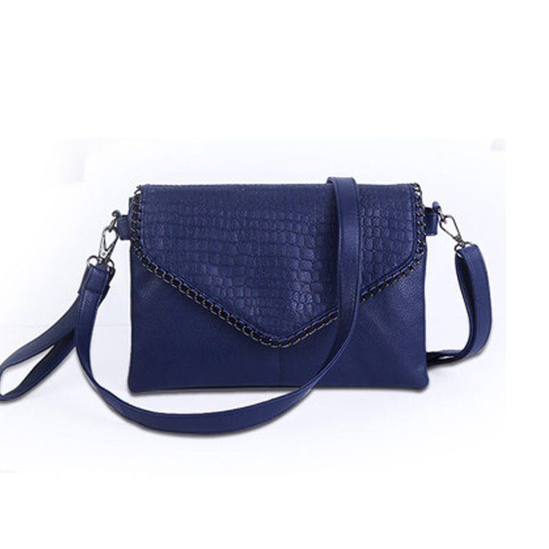 Dames Messenger Bags Zacht Lederen Handtassen Crossbody Tas Voor Dameskoppelingen - Zwart Klein