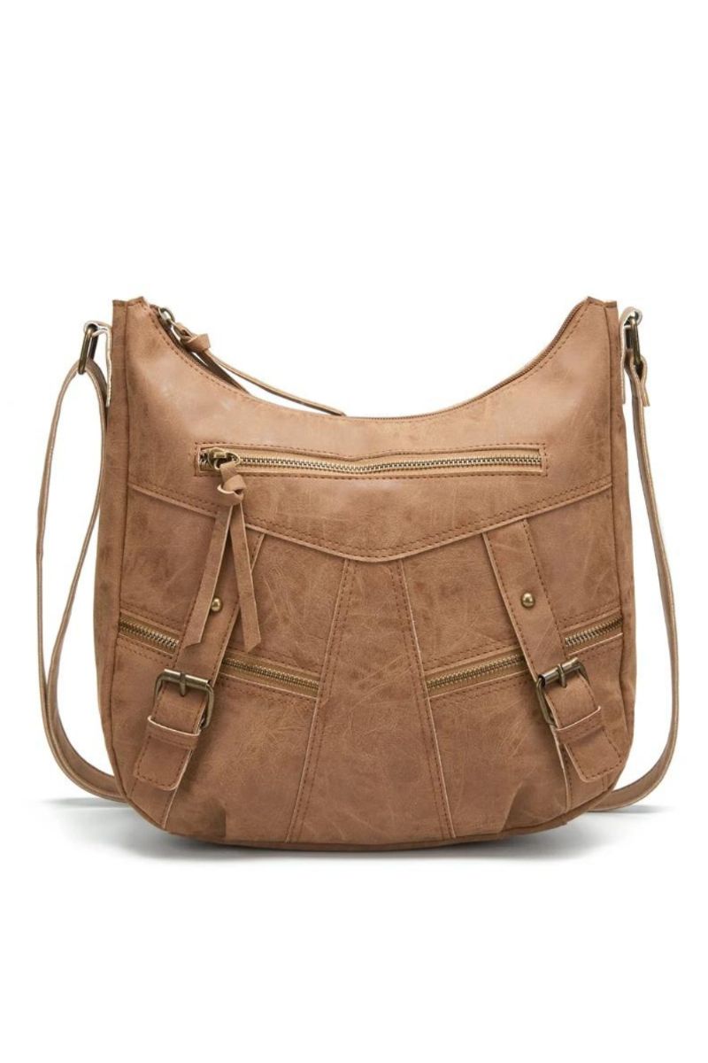 Dames Schoudertas Leren Crossbody Tas Handtas Zakken Tote Portemonnees