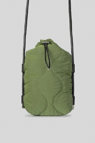 Gewatteerde Crossbodytassen Voor Dames Designer Donzen Katoenen Schoudertas Casual Nylon Messengertas Klein