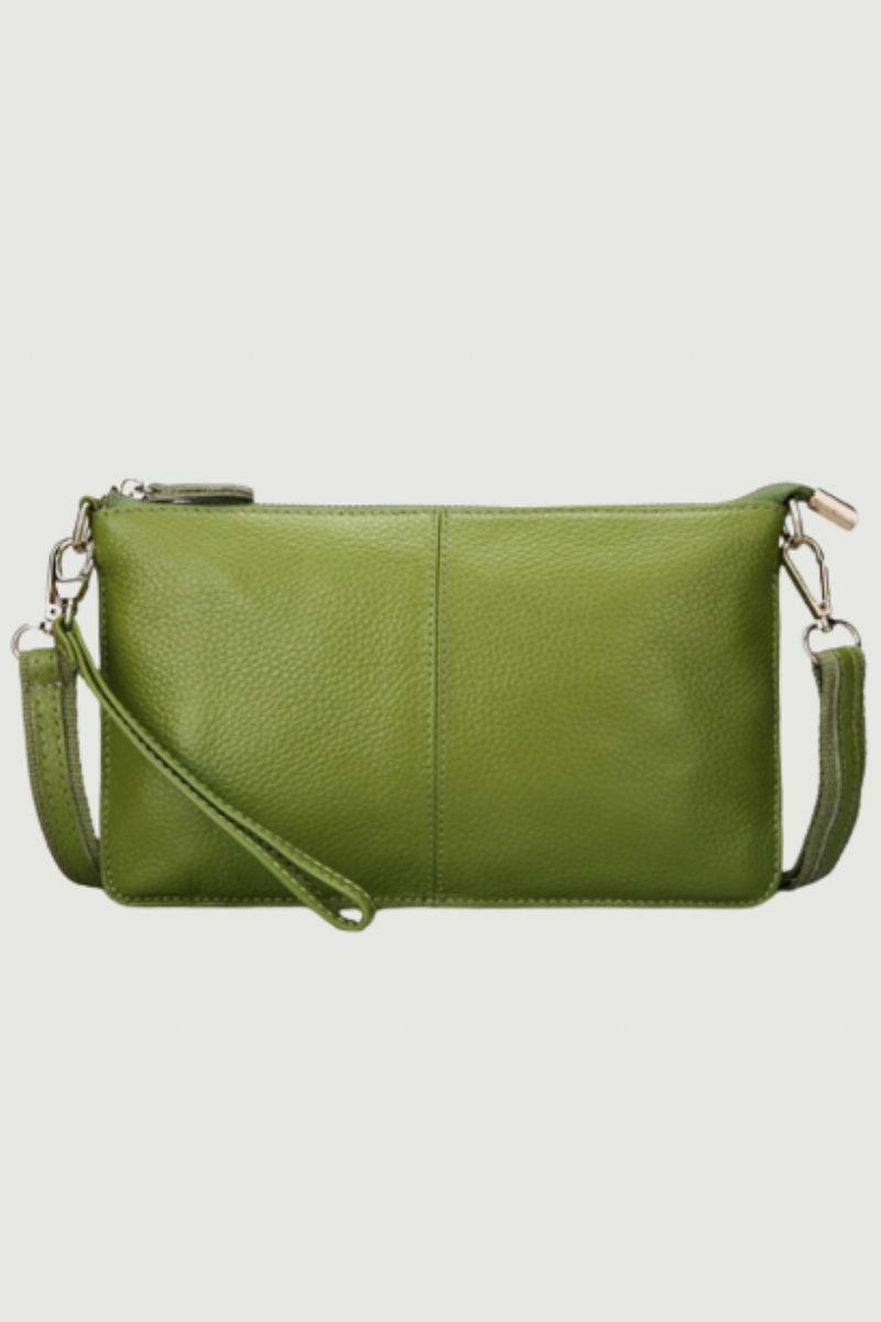 Vrouwen Echt Leer Dag Koppelingen Snoep Schoudertassen Crossbody Tassen Kleine Clutch