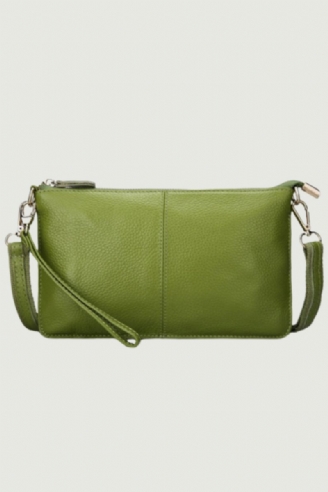 Vrouwen Echt Leer Dag Koppelingen Snoep Schoudertassen Crossbody Tassen Kleine Clutch