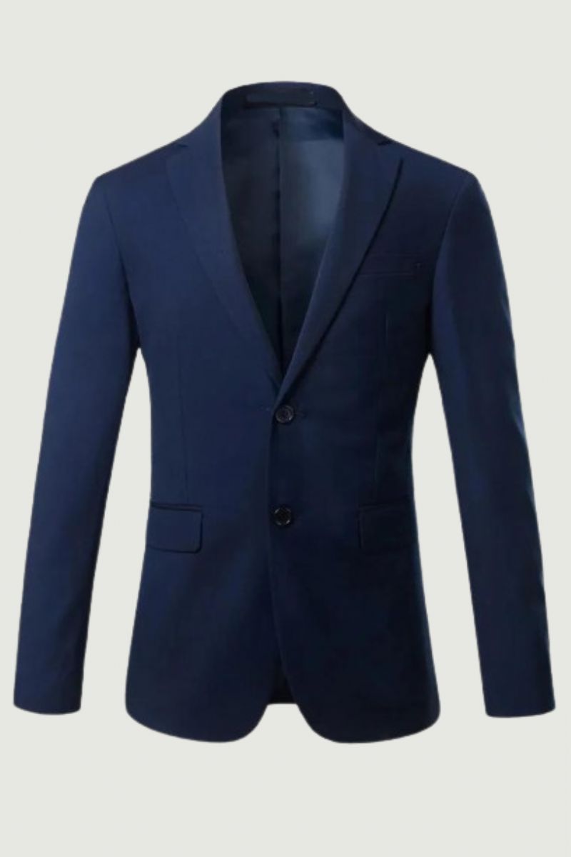 Heren Smart Casual Blazer Formeel Zakelijk Bruidegom Trouwjurk Show Social Tops Jasje