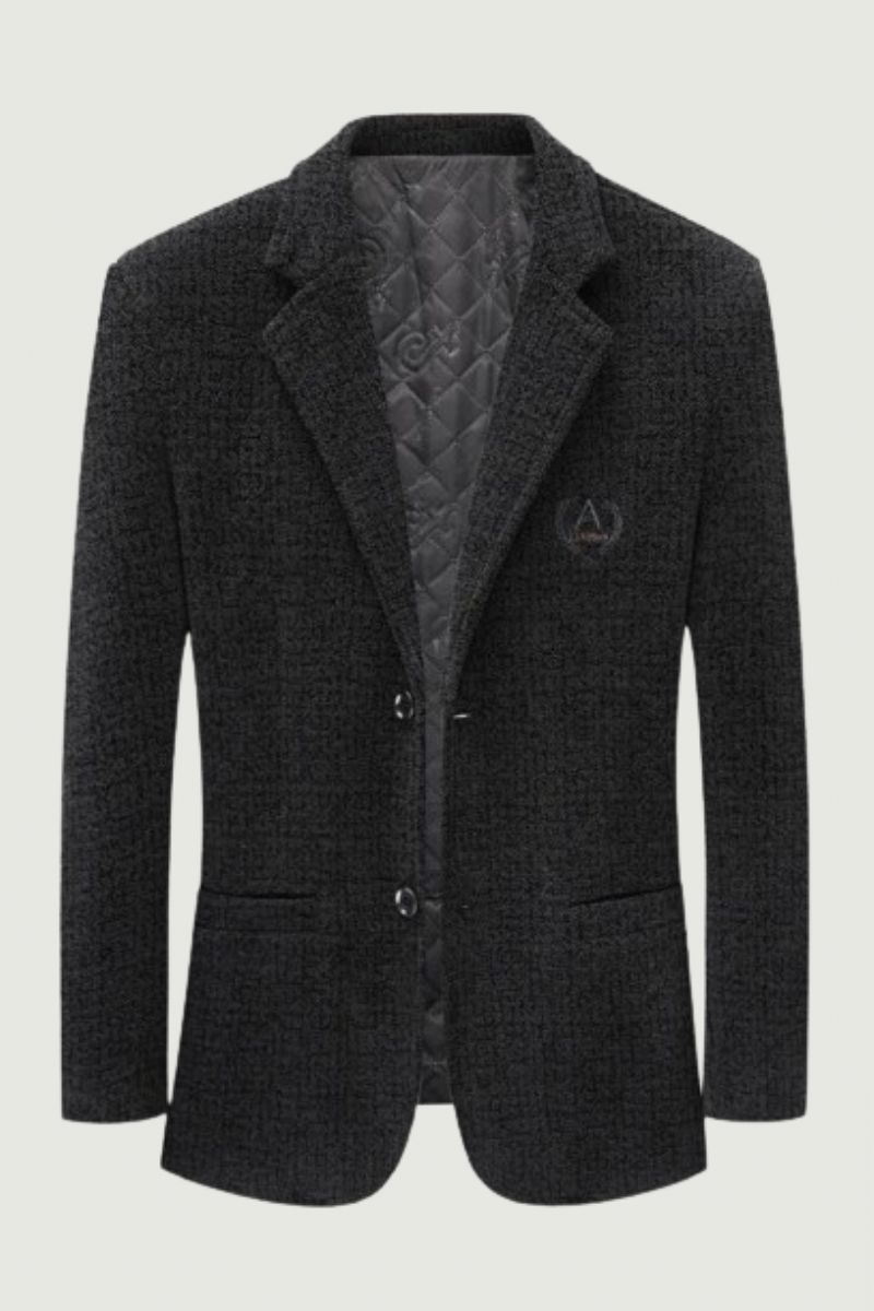 Slim-fit Trend Banket Knap Casual Tweed Colbert Voor Heren