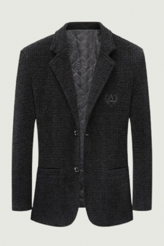 Slim-fit Trend Banket Knap Casual Tweed Colbert Voor Heren