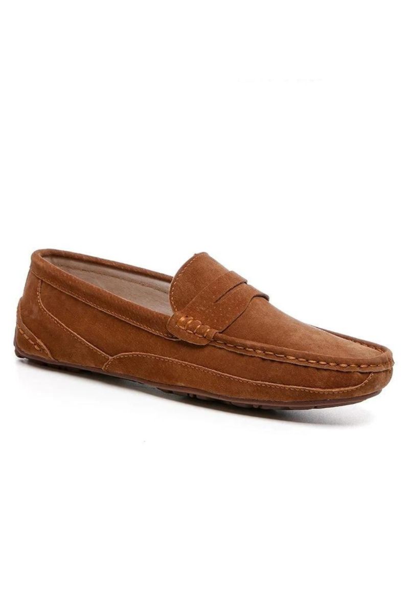 Echt Lederen Heren Casual Schoenen Luxe Merk Herenloafers