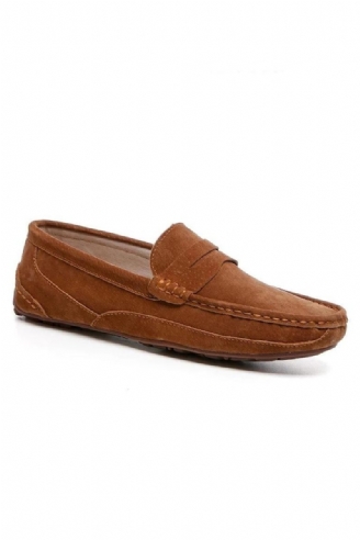 Echt Lederen Heren Casual Schoenen Luxe Merk Herenloafers