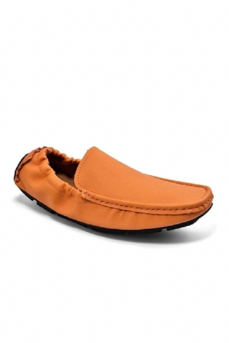 Heren Leren Loafers Slip-on Vrijetijdsschoenen Mocassins Herenflats Avondmaal Zachte Herenschoenen