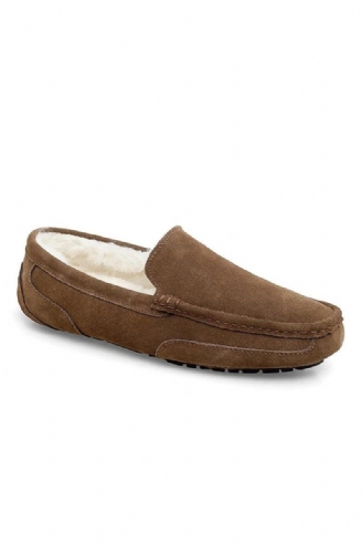 Heren Loafers Schoenen Warme Zachte Lederen Herenschoenen