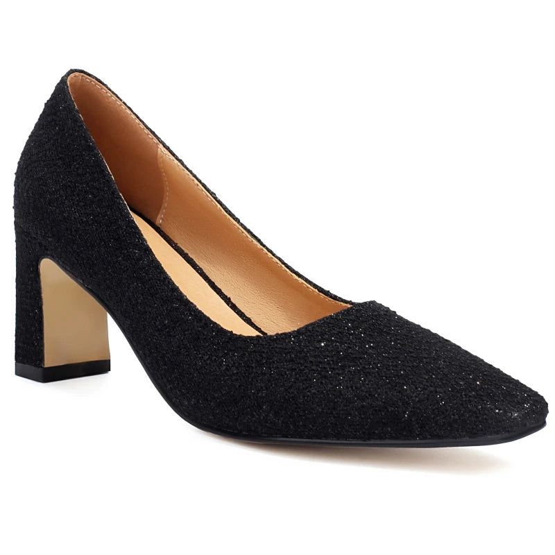 Dames Medium Hakken Pompen Elegante Schoenen - Zwart