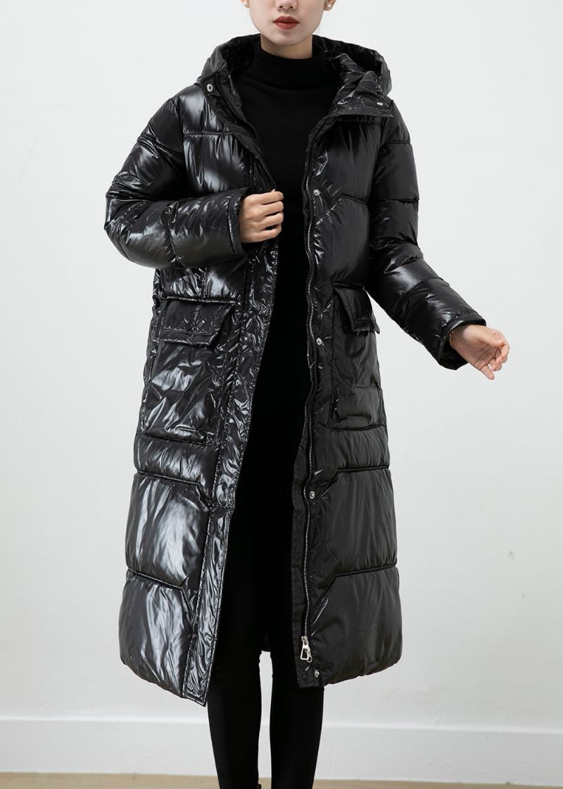 Art Black Duck Down Canada Goose Jack Met Capuchon Winter