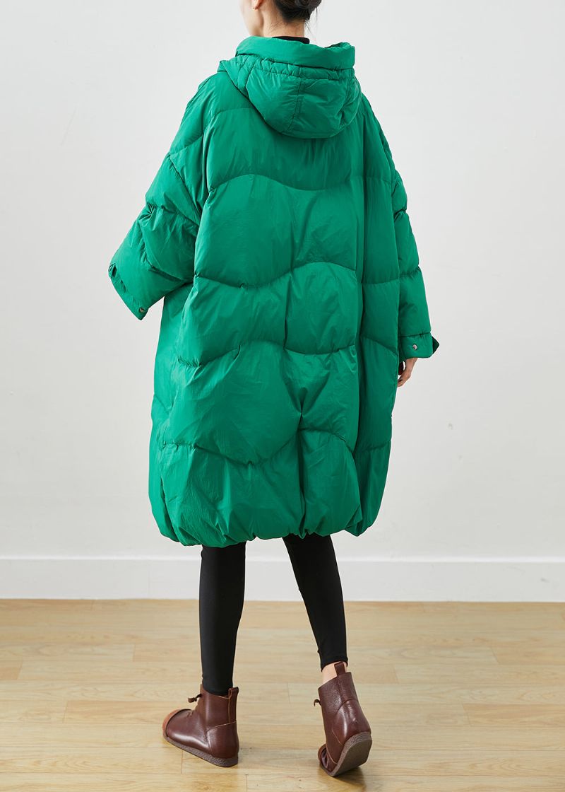 Elegante Groene Oversized Dikke Eendendons Canada Goose Jas Winter - Dames donsjacks