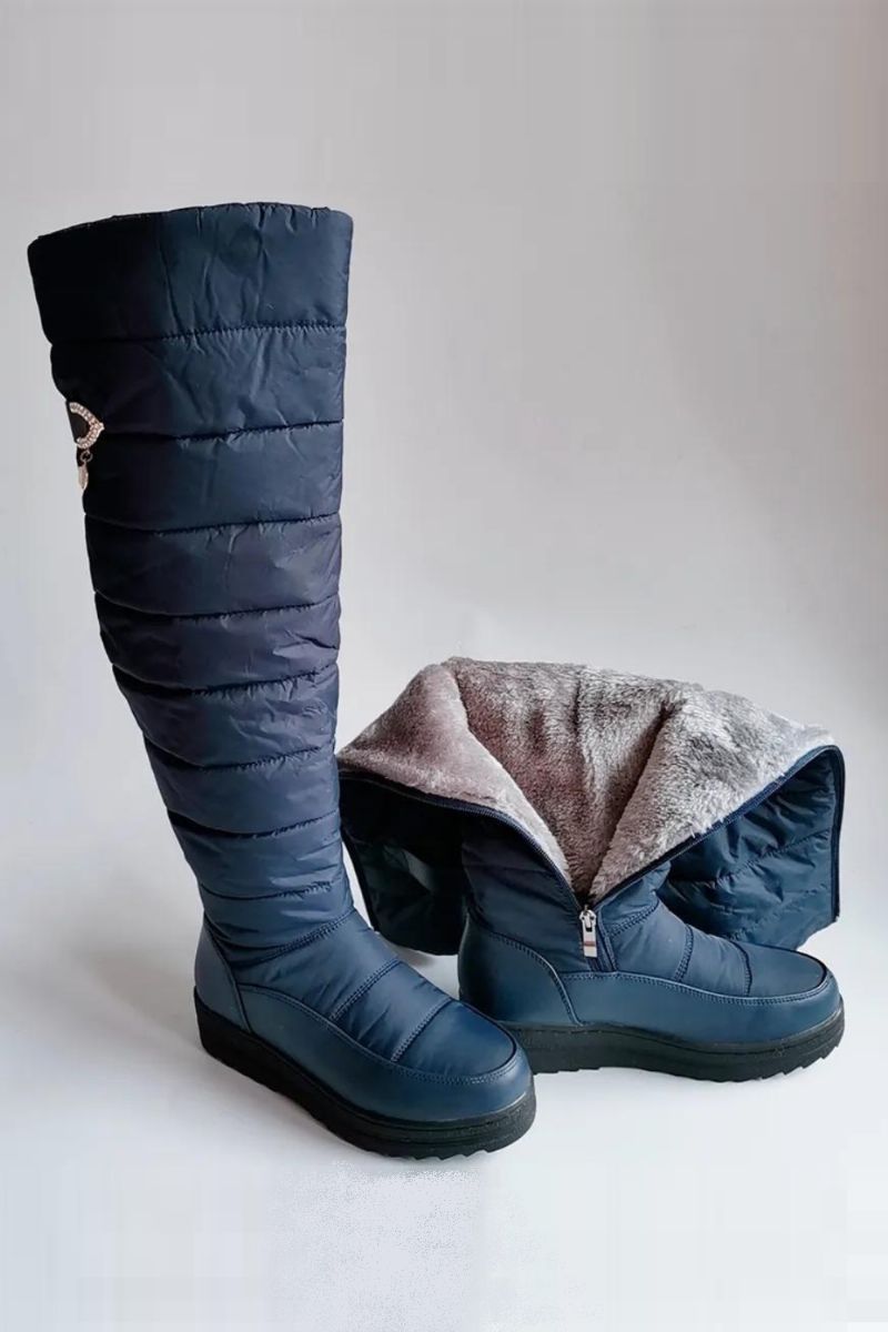 Dons Warme Pluche Laarzen Dames Winterschoenen Platform