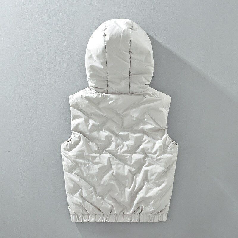 Heren Hoodie Vest Fleece Lichtgewicht Rits Fly Basic Comfortabel Zacht Jeugd Solid Casual Knap Outdoor - Licht Abrikoos