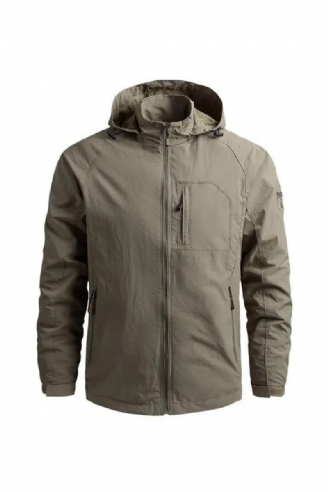 Herfst Casual Jas Heren Tactiek Militaire Jassen Outdoor Wandeljassen Waterdichte Capuchon