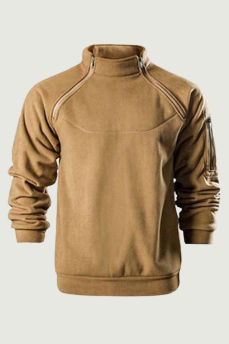 Herfst En Winter Nieuwe Heren Militaire Tactische Fleece Jas Outdoor Bergbeklimmen Klimmen Warme Pluche Trui