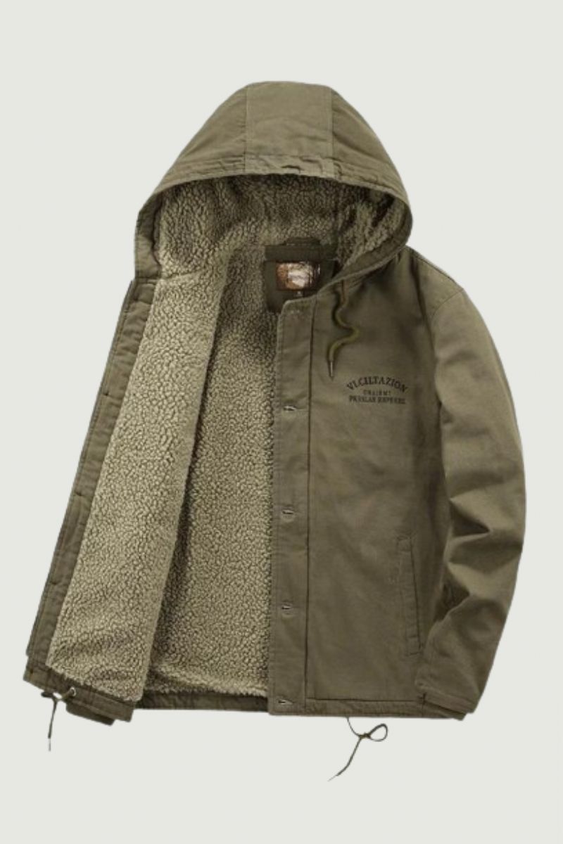 Man Jas Motorfiets Vest Buiten Windscherm Verwarming Militair Koud