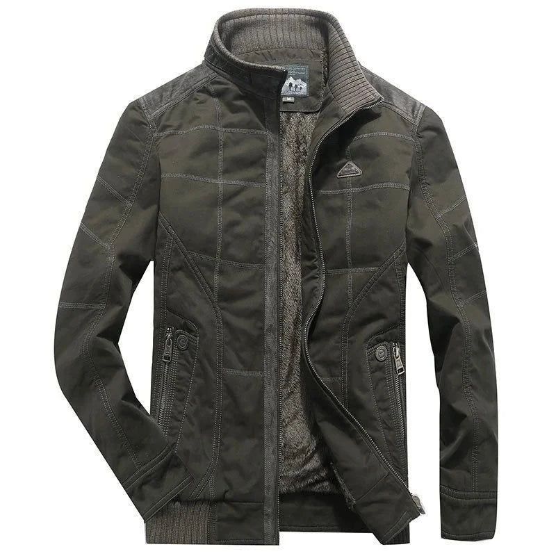 Mes Designer Kleding Militair Uniform Man Bombers Jas Heren Oversize Winter - Groen