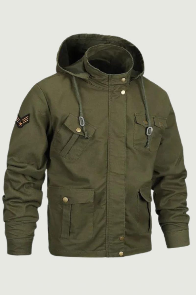 Militaire Herenjassen Jas Heren Windjack Met Capuchon Casual Jas Bovenkleding Herenkleding