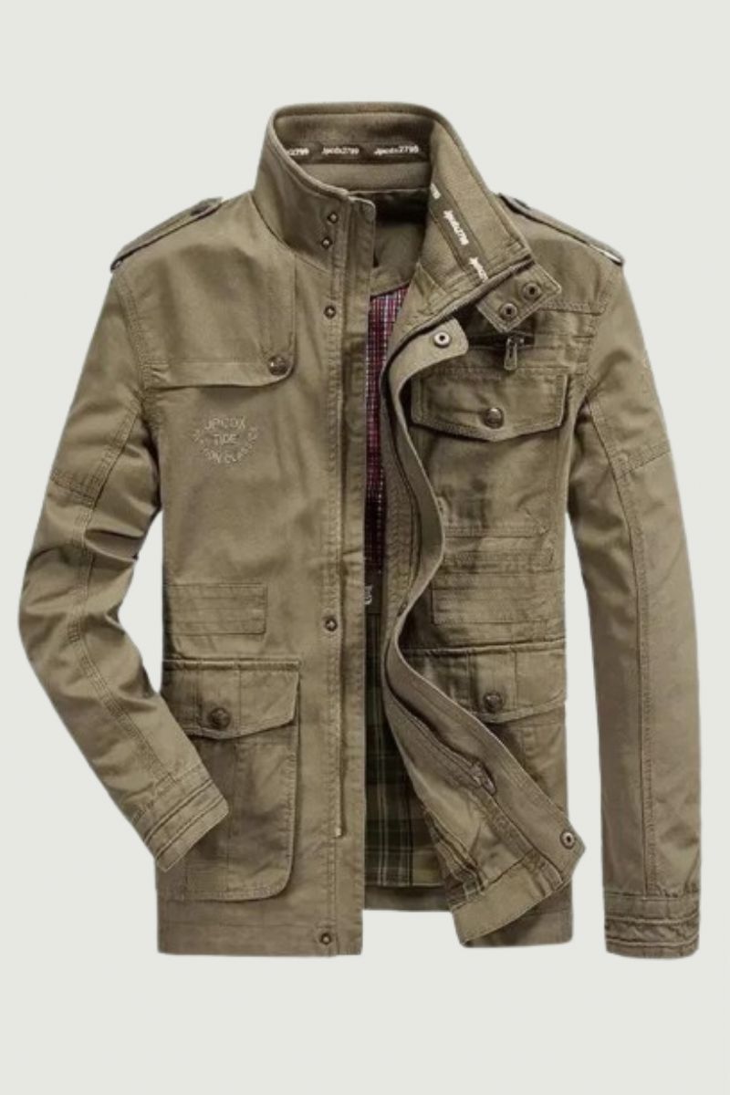 Militaire Jas Heren Lente Herfst Katoen Outdoor Herenjassen Casual Jas