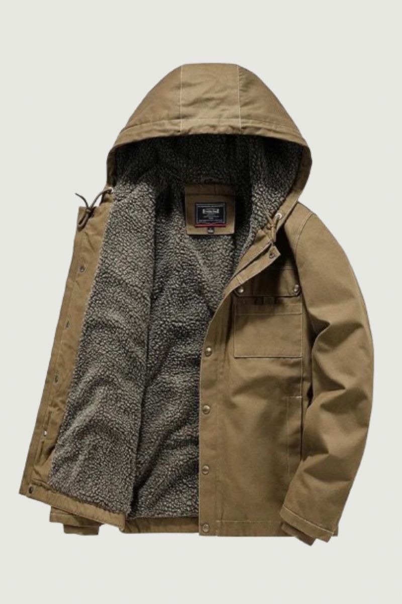 Motorjas Jas Heren Parka's Militair Koude Jassen Man Met Capuchon Luxe Kleding Jakets Winter