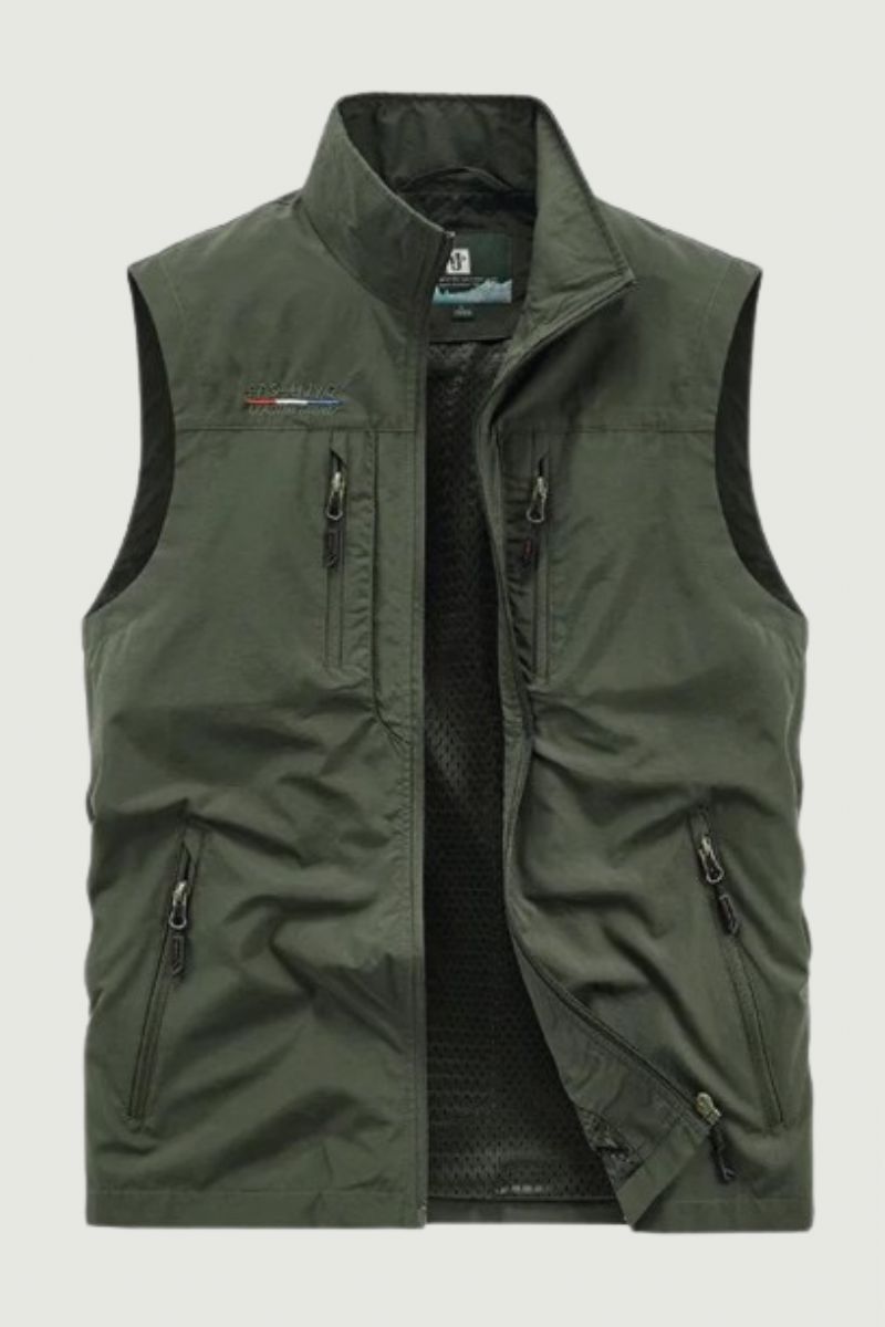 Mouwloze Jas Taille Jas Heren Zomervest Man Tactische Militaire Parka Werk Herenkleding