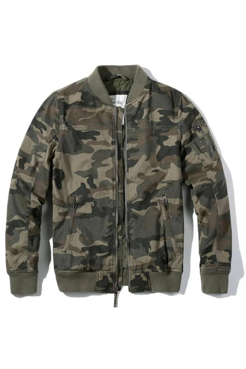 Winter Militaire Jas Heren Katoenfleece Camouflage Tactische Jassen Causale Losse Groene Dikke Jas