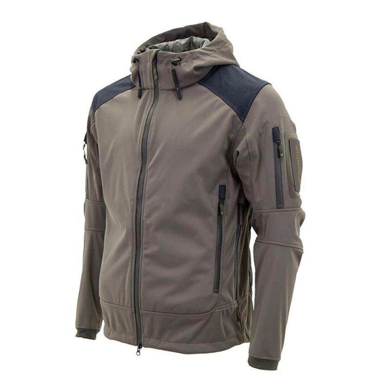 Winter Soft Shell Tactische Jas Heren Fleece Militaire Gevechtsjassen Met Capuchon Buiten - Leger Groen