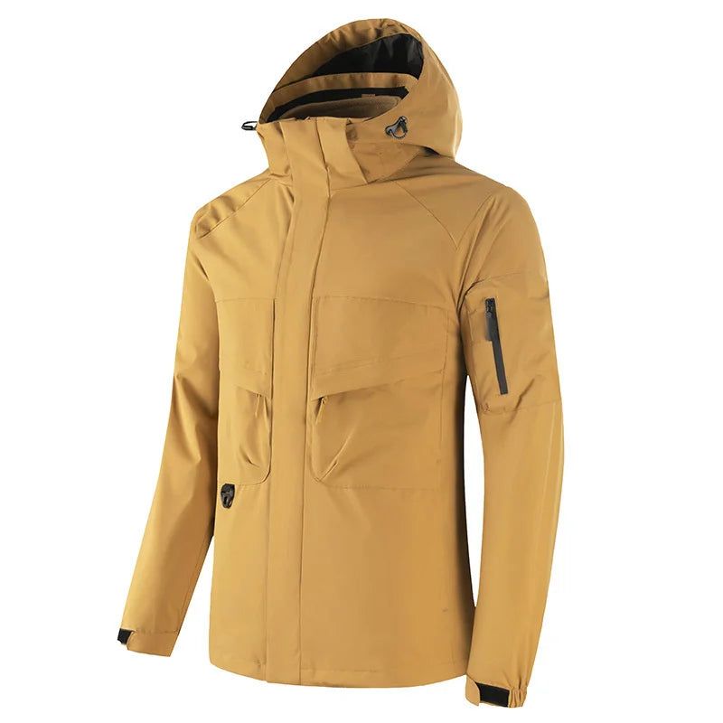 Winterjassen Voor Heren Motorjas Kleding Parka's Herenjas Herenoverjas Varsity Bovenkleding - Zwart